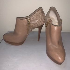 Michael Kors - snake print heeled booties